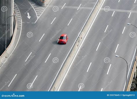 A car driving on highway stock image. Image of freeway - 23373645