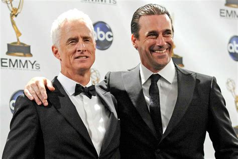 Mad Men Alum John Slattery Says Jon Hamm's Good Looks Distracted People