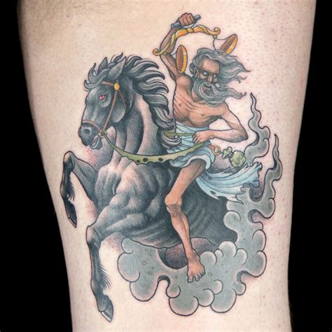 Horseman of the Apocalypse Tattoo by Erin Chance Full Sleeve Tattoos ...