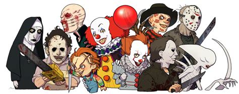 My favorite horror movie characters by NRjin on DeviantArt