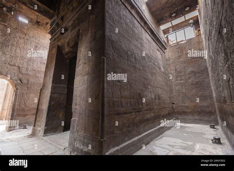 Luxor Temple, relief and inscription at inside of temple, Luxor, Egypt ...