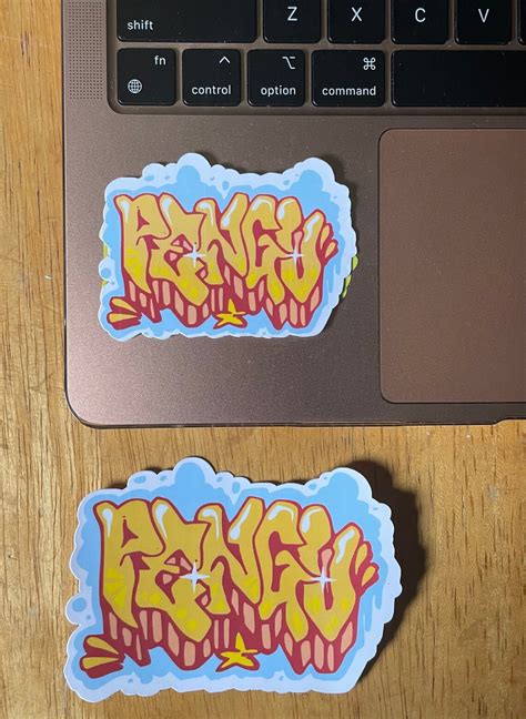 Personalized Graffiti Name Vinyl Stickers - Etsy