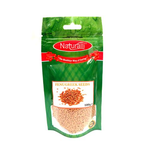 Naturalli Fenugreek Seeds 100G | Buy health products at Healthy U | Online health and wellness store