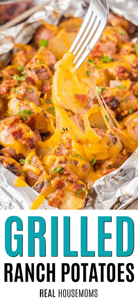 Grilled Ranch Potatoes ⋆ Real Housemoms