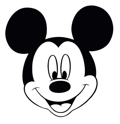 Free Outline Of Mickey Mouse Head, Download Free Outline Of Mickey Mouse Head png images, Free ...