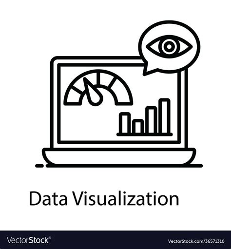 Data visualization Royalty Free Vector Image - VectorStock