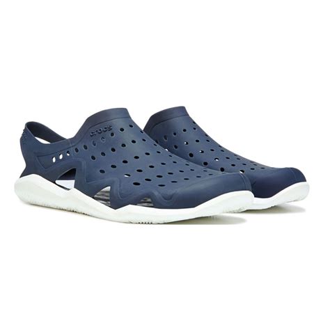 CROCS Swiftwater Wave Men | Navy/White (203963-462) | Sneakers fashion ...