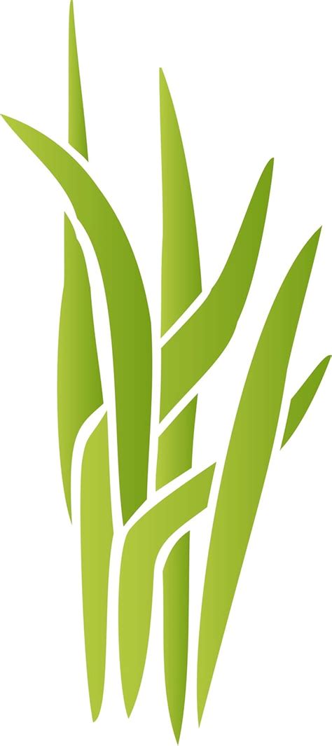 Amazon.com : Marsh Grass Stencil, 4.5 x 10 inch (S) - Sedge Water Plant ...