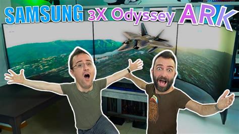 SETUP EXTRÊME 3X SAMSUNG Odyssey ARK 55 pouces !!! - YouTube