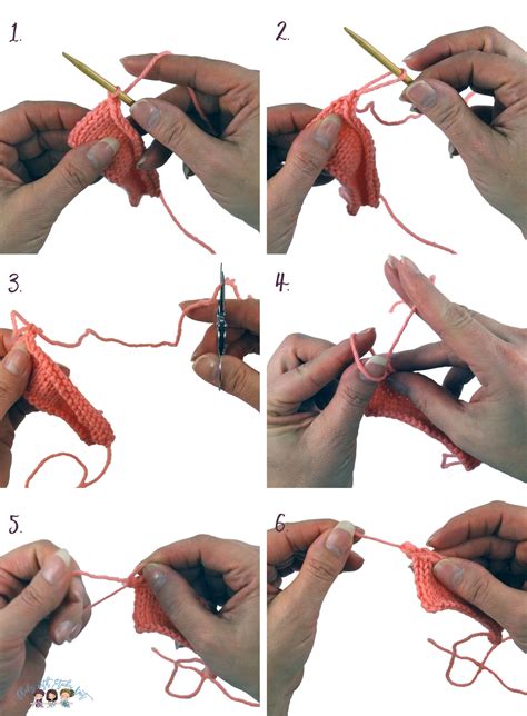 How to Bind Off Knitting