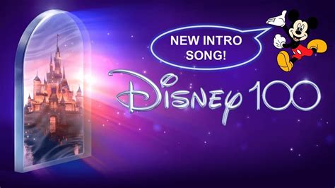 Disney 100 Logo 2023 (HD Full Audio BEST QUALITY) [Intro 100th ...