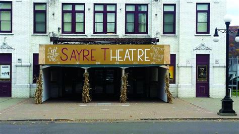 Sayre Theatre marquee project receives $45K donation | News | morning ...