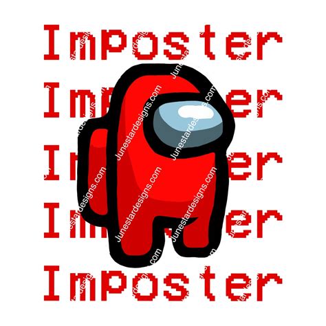 Among us- Imposter (5 colors)