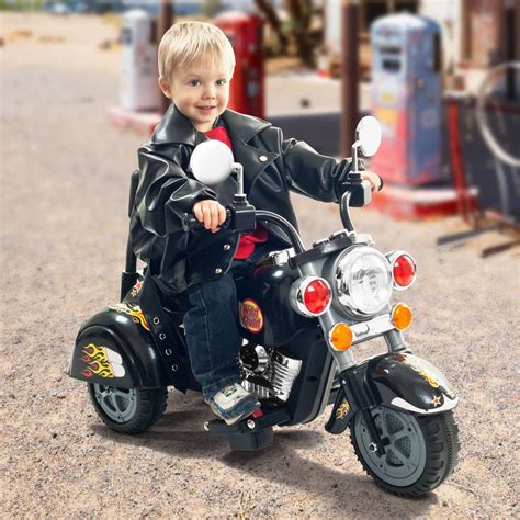 Amazon.com: 3 Wheel Chopper Trike Motorcycle for Kids, Battery Powered ...