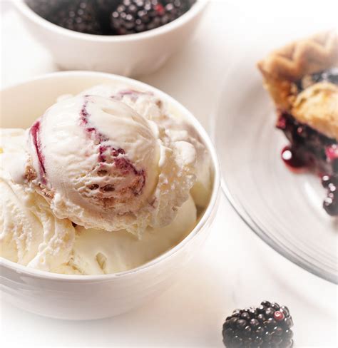 Blackberry Pie Ice Cream on Behance