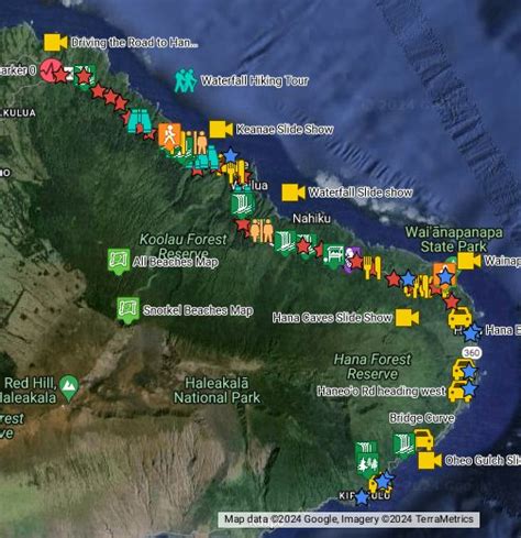 Road To Hana Interactive Mile Marker Map