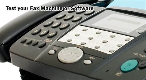 Easily Test Your Fax Machine or Fax Software | Free Fax Tests