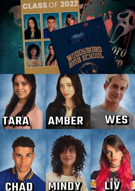 Scream 5 (2022) — 2022 Class of Woodsboro High School 💙💛 | Woodsboro ...