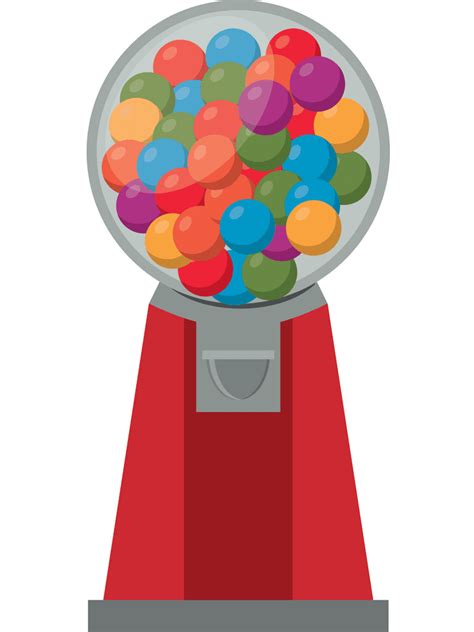 Free Gumball Machine Clipart Pictures - ClipartLib