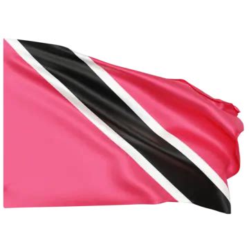 Trinidad And Tobago Flag Waving, Trinidad And Tobago Flag With Pole ...