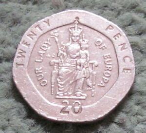 Rare 20p coin Our Lady of Europa, Gibraltar | Coins, Valuable coins ...