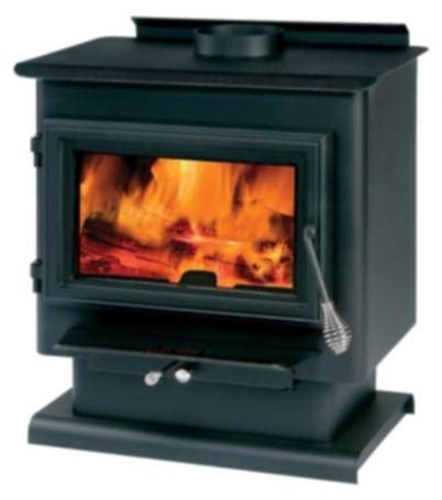 ENGLAND'S STOVE WORKS 13-NC 1200-1800 Sq. Ft. Wood Stove With Pedestal ...