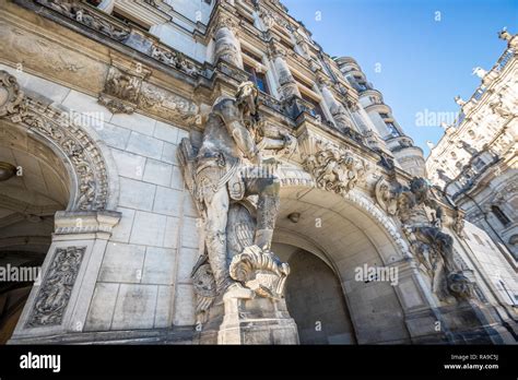 The Dresden Castle Stock Photo - Alamy