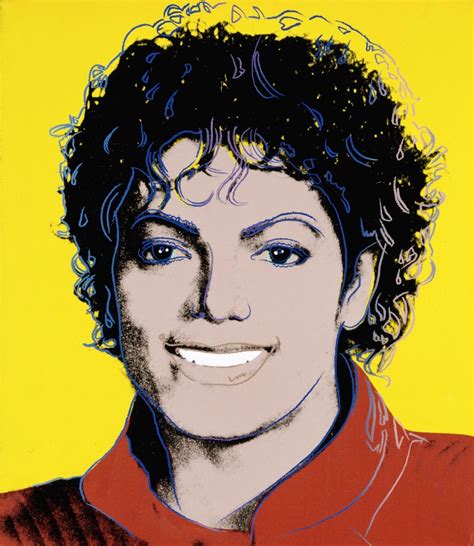 Michael Jackson by Andy Warhol 1984. National Portrait Gallery, Smithsonian Institution ...