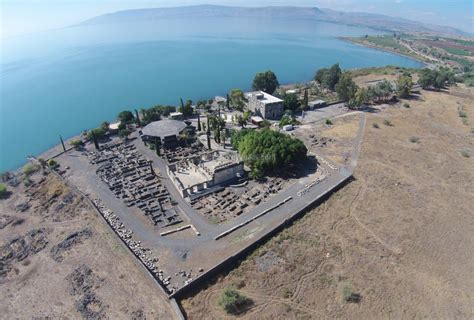 Capernaum, Sea of Galilee, Israel | Dronestagram