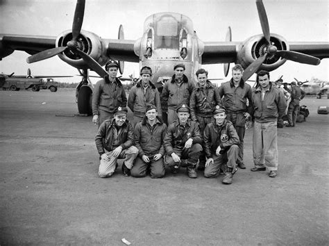 "One Weakness" Bomber Crew. 68th Bomb Squadron, 44th Bomb Group, 8th ...