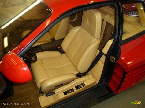 1986 Ferrari Testarossa Standard Testarossa Model interior Photo #24019358 | GTCarLot.com