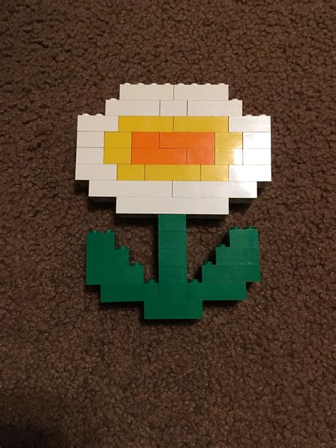 My LEGO Mario Fire Flower | Mario