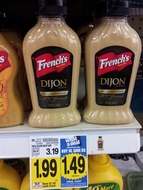 French’s Mustard Varieties for as low as $0.49 at Kroger! | Kroger Krazy