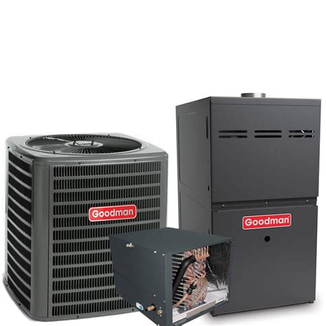 2 Ton Goodman 15.2 SEER2 R410A 80% AFUE 60,000 BTU Single Stage ...