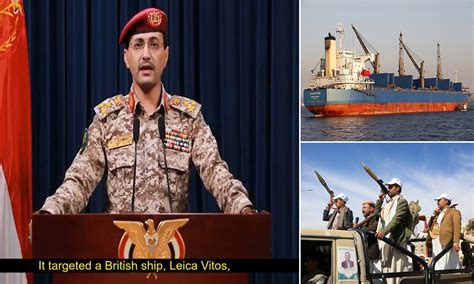 Yemen's Houthi rebels fire missiles at British ship in Gulf of Aden