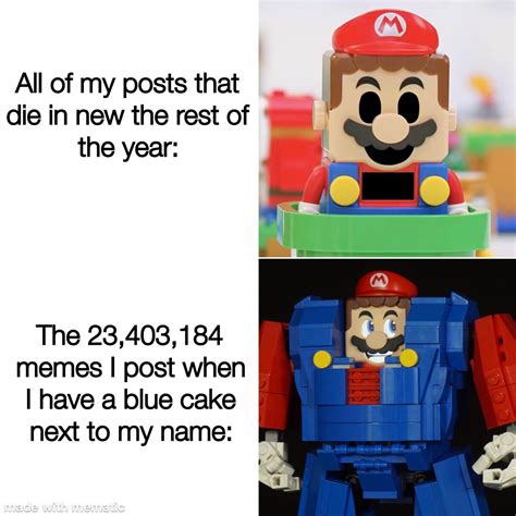 Lego Mario will consume all : r/memes