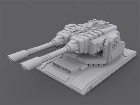 3D model Laser Turret | CGTrader