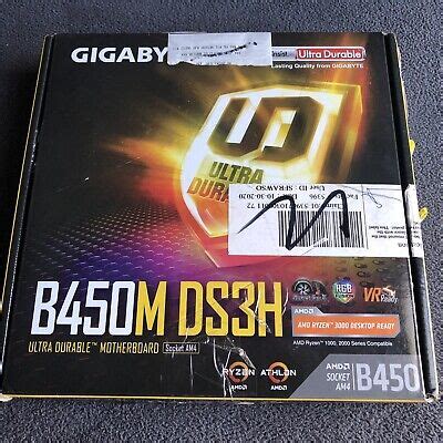 Gigabyte B450M DS3H WIFI AMD Ryzen AM4/Micro ATX Desktop Motherboard - CIB 889523014196 | eBay