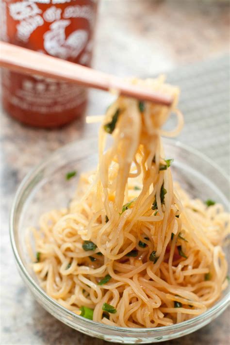 Just 15 minutes and 6 ingredients is all you need for this super easy, flavorful, rice noodle ...