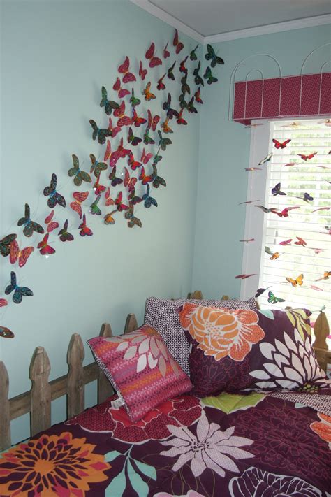 Addison's bedroom theme is butterflies. I love this idea. | Butterfly room, Butterfly bedroom ...