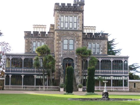 Larnach Castle in Dunedin. The only castle in New Zealand. : castles