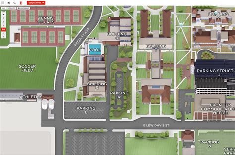 Lbcc Lac Campus Map – Map Vector