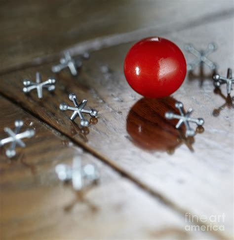 Ball And Jacks Photograph by Skip Nall