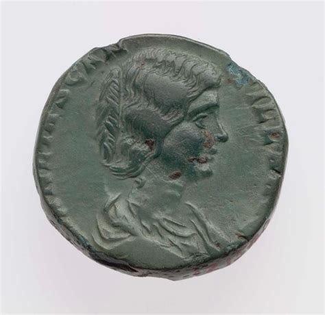 Dupondius with bust of Manlia Scantilla, struck under Didius Julianus – Works – Museum of Fine ...