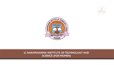 G. Narayanamma Institute of Technology and Science (for Women) invited Applications from ...