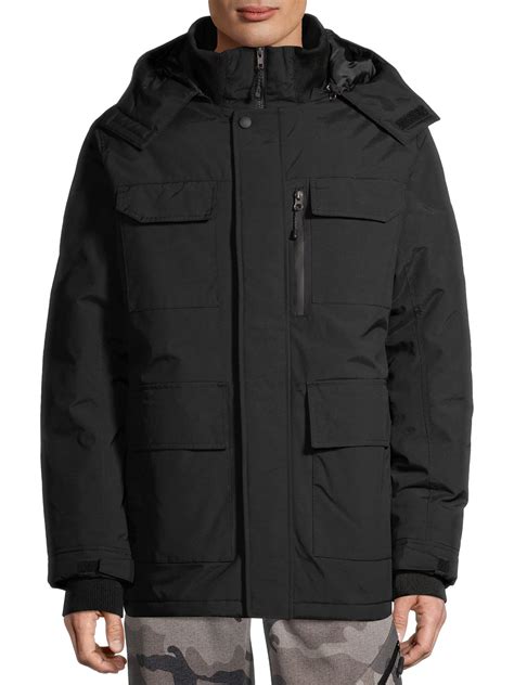 SwissTech Men's and Big Men's Parka Jacket, Up to Size 5XL - Walmart.com