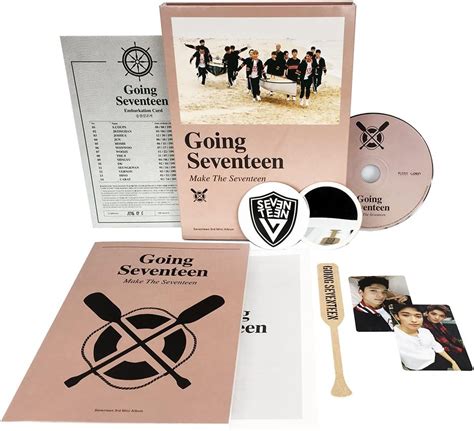 SEVENTEEN 3rd Mini Album - Going Seventeen [ Make The Seventeen ] CD ...