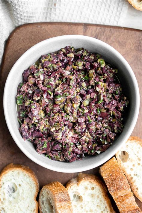 Black Olive Tapenade Recipe No Anchovies | Deporecipe.co