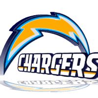 Chargers Lightning Bolt Logo - LogoDix