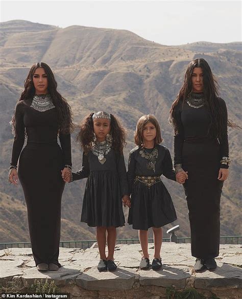 Kim Kardashian poses with her four children in honor of US recognition ...